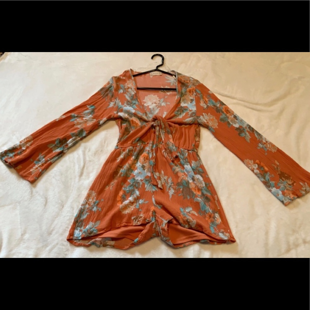 Long sleeve romper